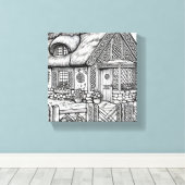 サッチコテージ#28 キャンバスプリント (インサイチュ (ウッドフロア))