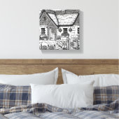 サッチコテージ#2 キャンバスプリント (インサイチュ (寝室))