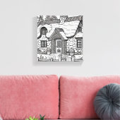 サッチコテージ#32 キャンバスプリント (インサイチュ (リビング))