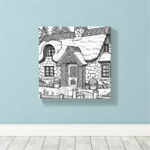 サッチコテージ#32 キャンバスプリント (インサイチュ (ウッドフロア))