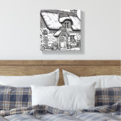 サッチコテージ#33 キャンバスプリント (インサイチュ (寝室))