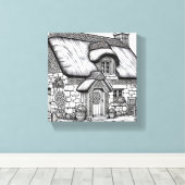 サッチコテージ#33 キャンバスプリント (インサイチュ (ウッドフロア))