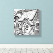 サッチコテージ#34 キャンバスプリント (インサイチュ (ウッドフロア))