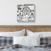 サッチコテージ#35 キャンバスプリント (インサイチュ (寝室))