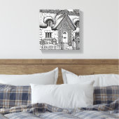 サッチコテージ#38 キャンバスプリント (インサイチュ (寝室))