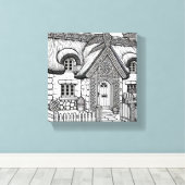 サッチコテージ#38 キャンバスプリント (インサイチュ (ウッドフロア))