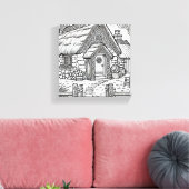 サッチコテージ#39 キャンバスプリント (インサイチュ (リビング))