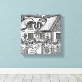 サッチコテージ#41 キャンバスプリント (インサイチュ (ウッドフロア))