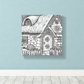 サッチコテージ#43 キャンバスプリント (インサイチュ (ウッドフロア))