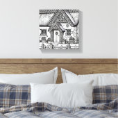 サッチコテージ#44 キャンバスプリント (インサイチュ (寝室))