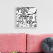 サッチコテージ#46 キャンバスプリント (インサイチュ (リビング))