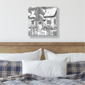 サッチコテージ#46 キャンバスプリント (インサイチュ (寝室))