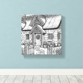 サッチコテージ#46 キャンバスプリント (インサイチュ (ウッドフロア))