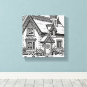 サッチコテージ#49 キャンバスプリント (インサイチュ (ウッドフロア))