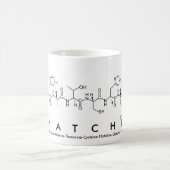 サッチャーのペプチド名mag コーヒーマグカップ (中央)