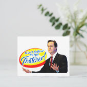 サッチャ信じーじゃない！ ポストカード (スタンド正面)