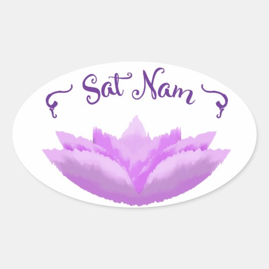 サットナム 楕円形シール (正面)