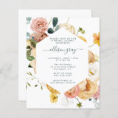 サットンブライダルシャワー招待 (正面/裏面)