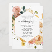 サットンブライダルシャワー招待 招待状 (正面/裏面)