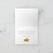 サットン ひまわり サンキューカード サンキューカード (内部)