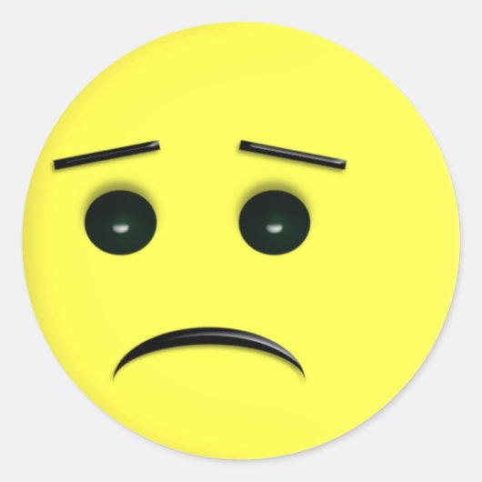 サッドイエロー顔鎌 ラウンドシール (正面)