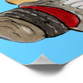 サッドサムピエロプリント ポスター (角)