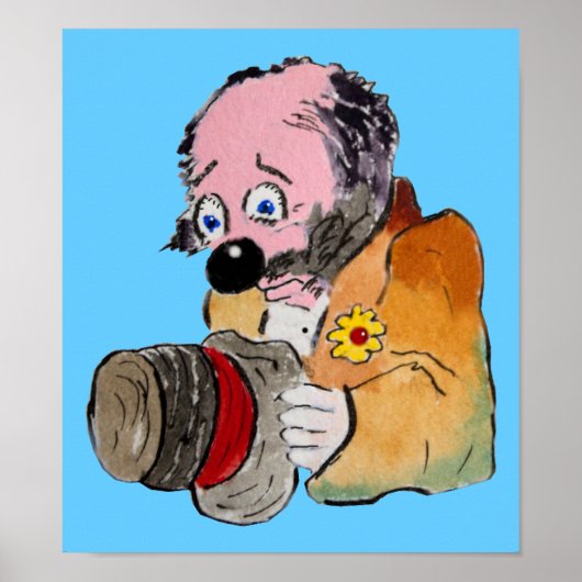 サッドサムピエロプリント ポスター (正面)