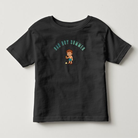 サッドボーイサマー トドラーTシャツ (正面)