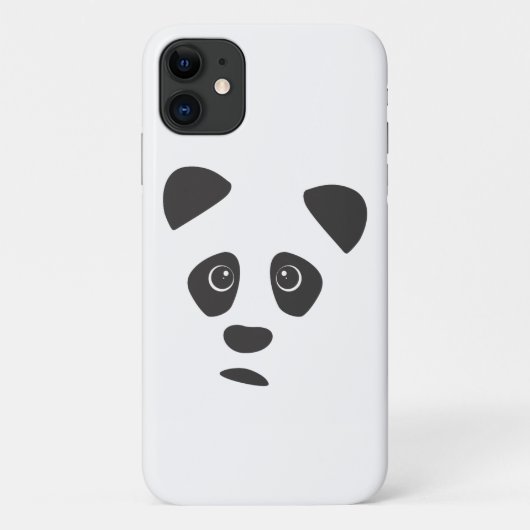 サッド・パンダ Case-Mate iPhoneケース (裏面)