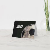 サッパーソナライズされたカーノートテンプレート ノートカード (正面)