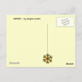 サッフォー:ダンス、音楽、詩 ポストカード (裏面)