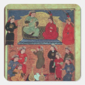 サップさんパーズ。アルガンカーンと2人の彼 スクエアシール (正面)