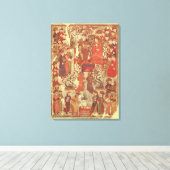 サップさんPers.Genghis Khanとその妻 キャンバスプリント (インサイチュ (ウッドフロア))