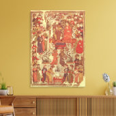 サップさんPers.Genghis Khanとその妻 キャンバスプリント (インサイチュ (リビング))