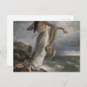 サッポBy Miquel Carbonell I Selva （1854年～1896年） ポストカード (正面/裏面)