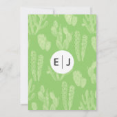 サッ素朴チ結婚式招待状 招待状 (裏面)