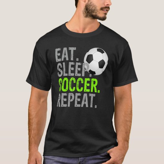 サッ食べプリピーター – Soccer Graphic_1 Tシャツ (正面)