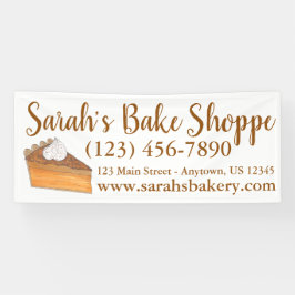 サツイパーソナライズされたモパイベーカリーベイクショップ 横断幕