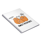 サツマイモおもしろいフードパン ノートブック (右側)