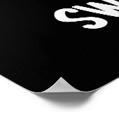 サツマイモおもしろいフードプンダークBG ポスター (角)