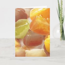 サツマイモとタロイボールデザート カード