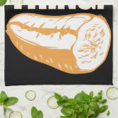 サツマイモのサツマイモを感謝してヤマノイモをやろう キッチンタオル (折り畳み)