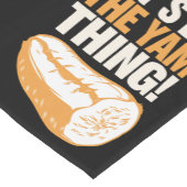 サツマイモのサツマイモを感謝してヤマノイモをやろう ショートテーブルランナー (コーナー)