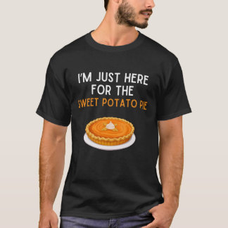 サツマイモのパイのTシャツ Tシャツ