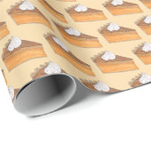 サツマイモパイスライスクリスマスホリデーベーキング ラッピングペーパー (ロールコーナー)