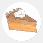 サツマイモパイ切りクリスマスサザンベーカリー ラウンドシール (正面)