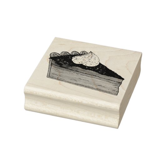 サツマイモパイ切りクリスマスホリデーフード ラバースタンプ (スタンプ)