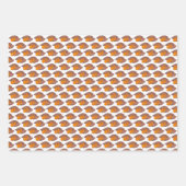 サツマイモパイ切りソウルフード南デザート ラッピングペーパーシート (正面)