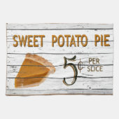 サツマイモパイ キッチンタオル (横)