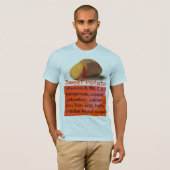 サツマイモメンズワイシャツ Tシャツ (正面フル)